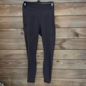 Fabletics Powerhold dark gray 7/8 leggings